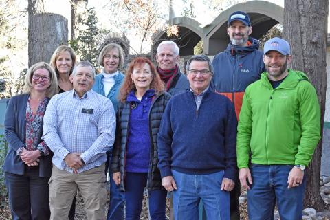 TOPS Working Committee Members Left to Right: Wendy Howe, Ingrid Richter, Bob Falcone, Wendy Thomas, Paula Krantz, Bob Shafer, Hank Scarangella, Jeff Davis, Blaze Panariso