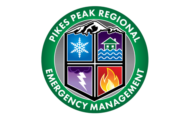 Logo for the Pikes Peak Regional Office of Emergency Management