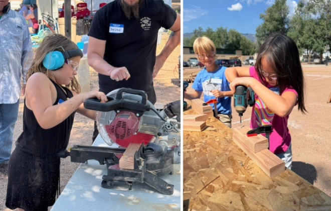 Tinkering school at Westside Community Center