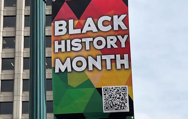 black history month banner